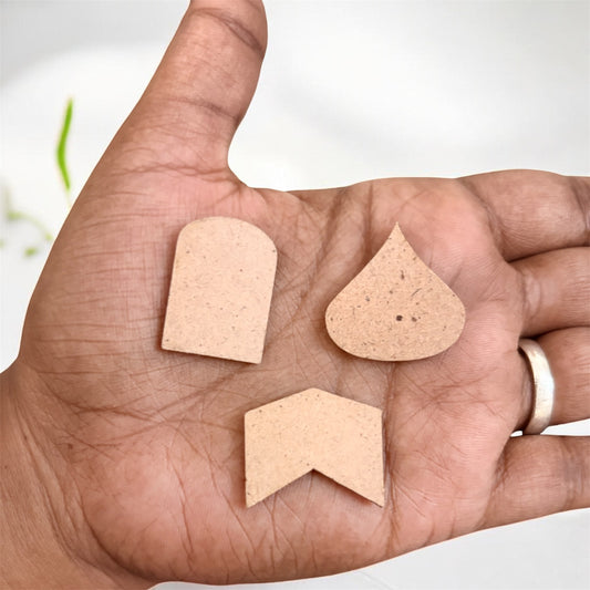 MDF Base 1 inch (Pack of 5pcs)