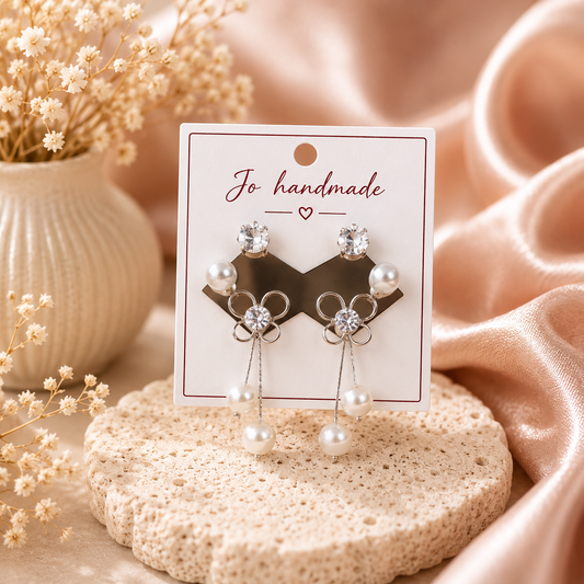 Korean Fancy Earrings (JHKRE09)