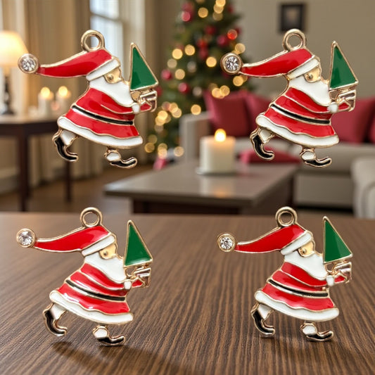 Christmas Enamel Charm (1 Pc) - Design #23