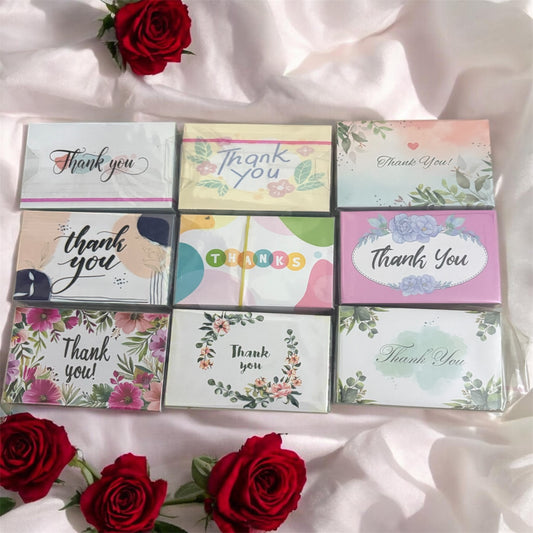 Thank You card - Pack of 100pcs