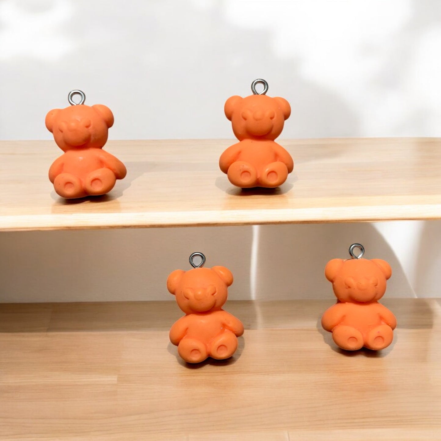 Teddy Doll Silicon Charm 1 PC