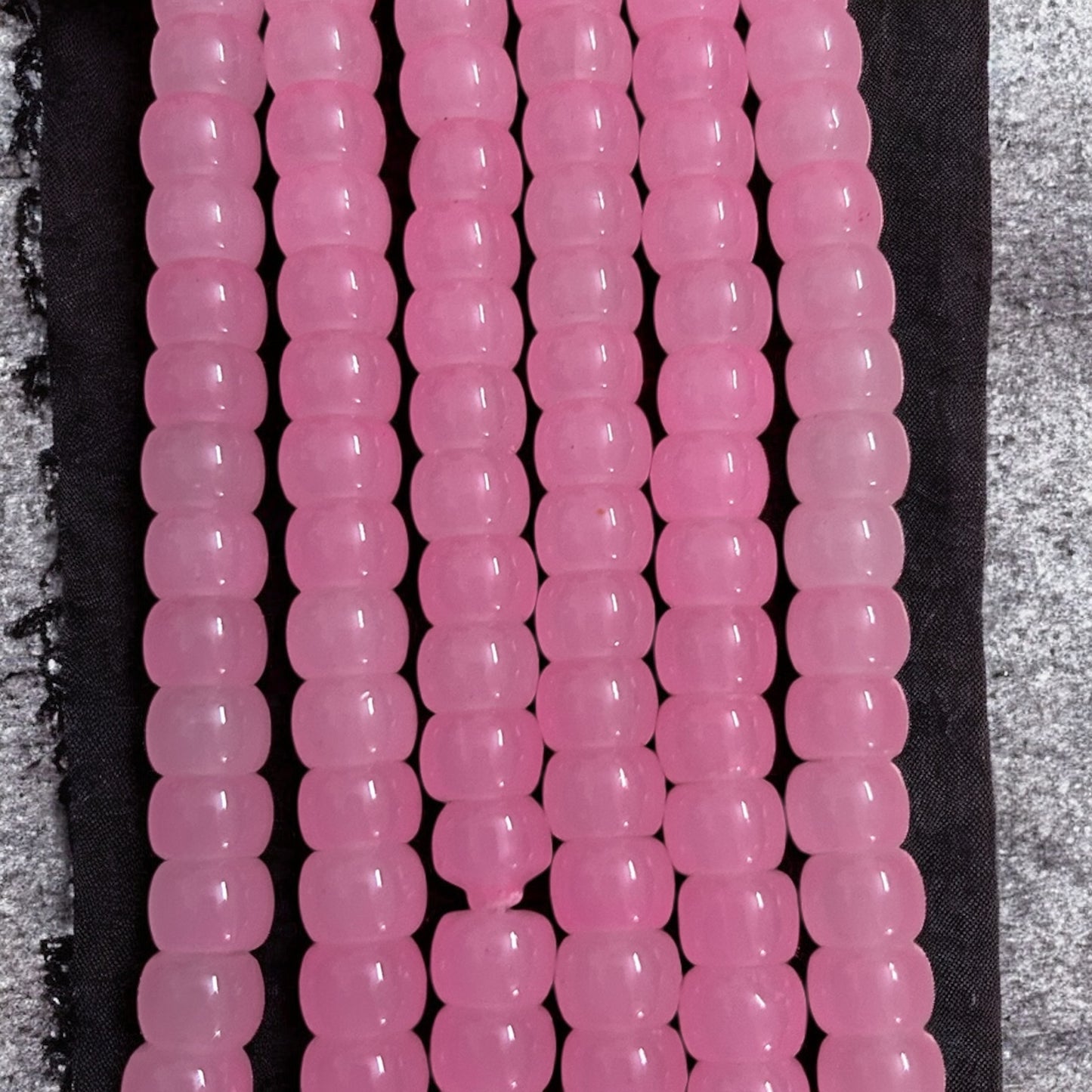 Corn Jelly Beads 8mm - Baby Pink
