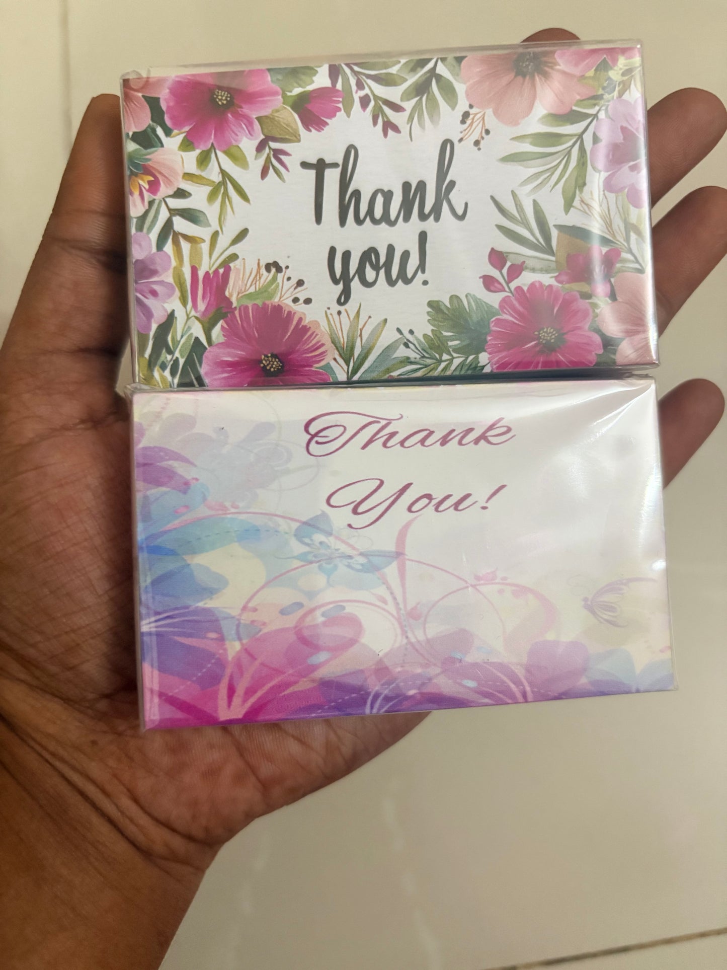 Thank You card - Pack of 100pcs