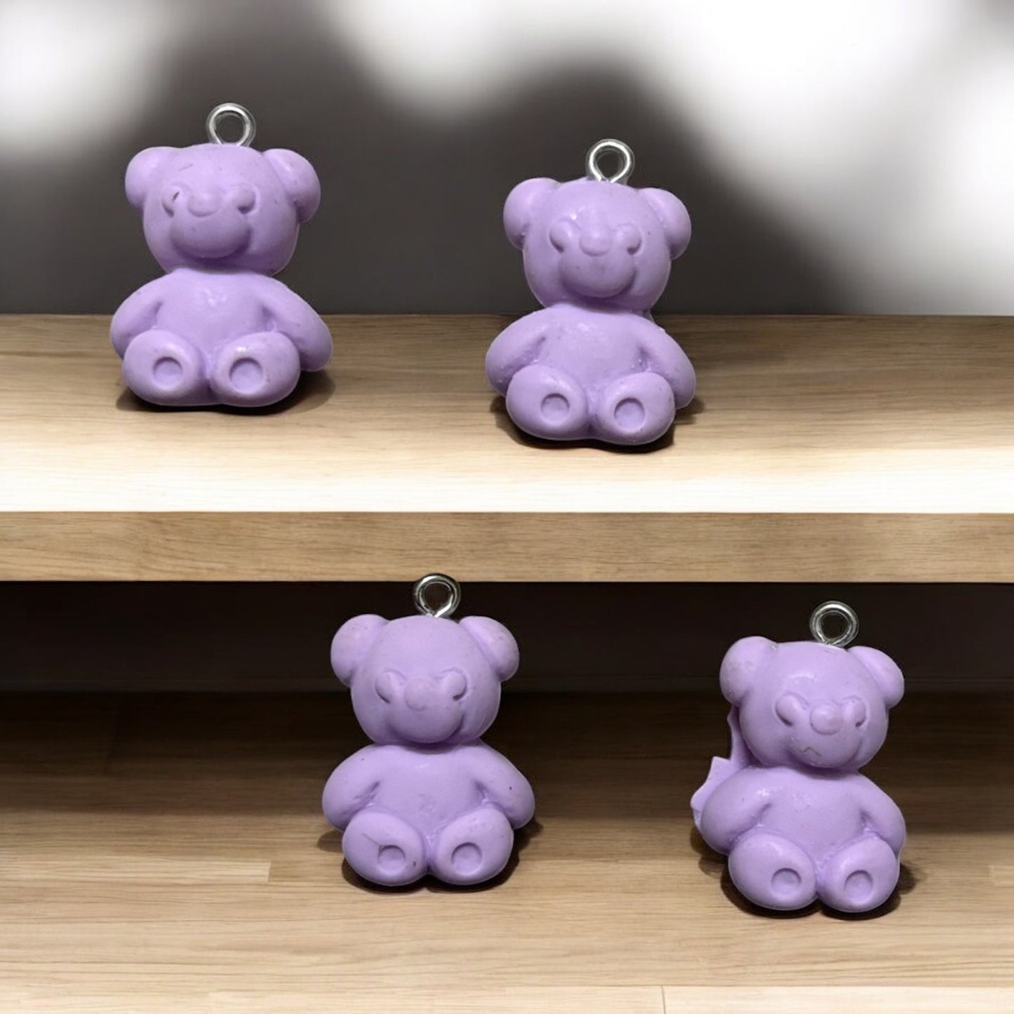 Teddy Doll Silicon Charm 1 PC