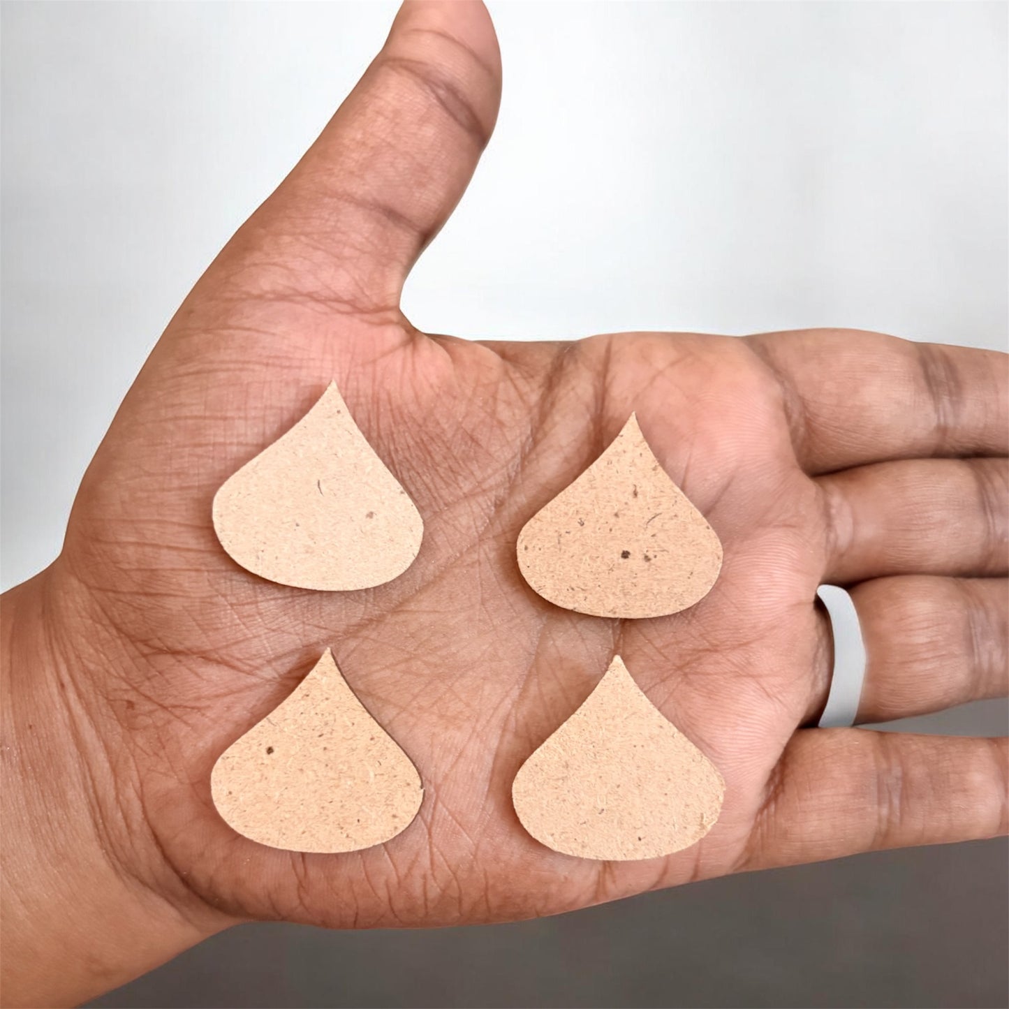 MDF Base 1 inch (Pack of 5pcs)