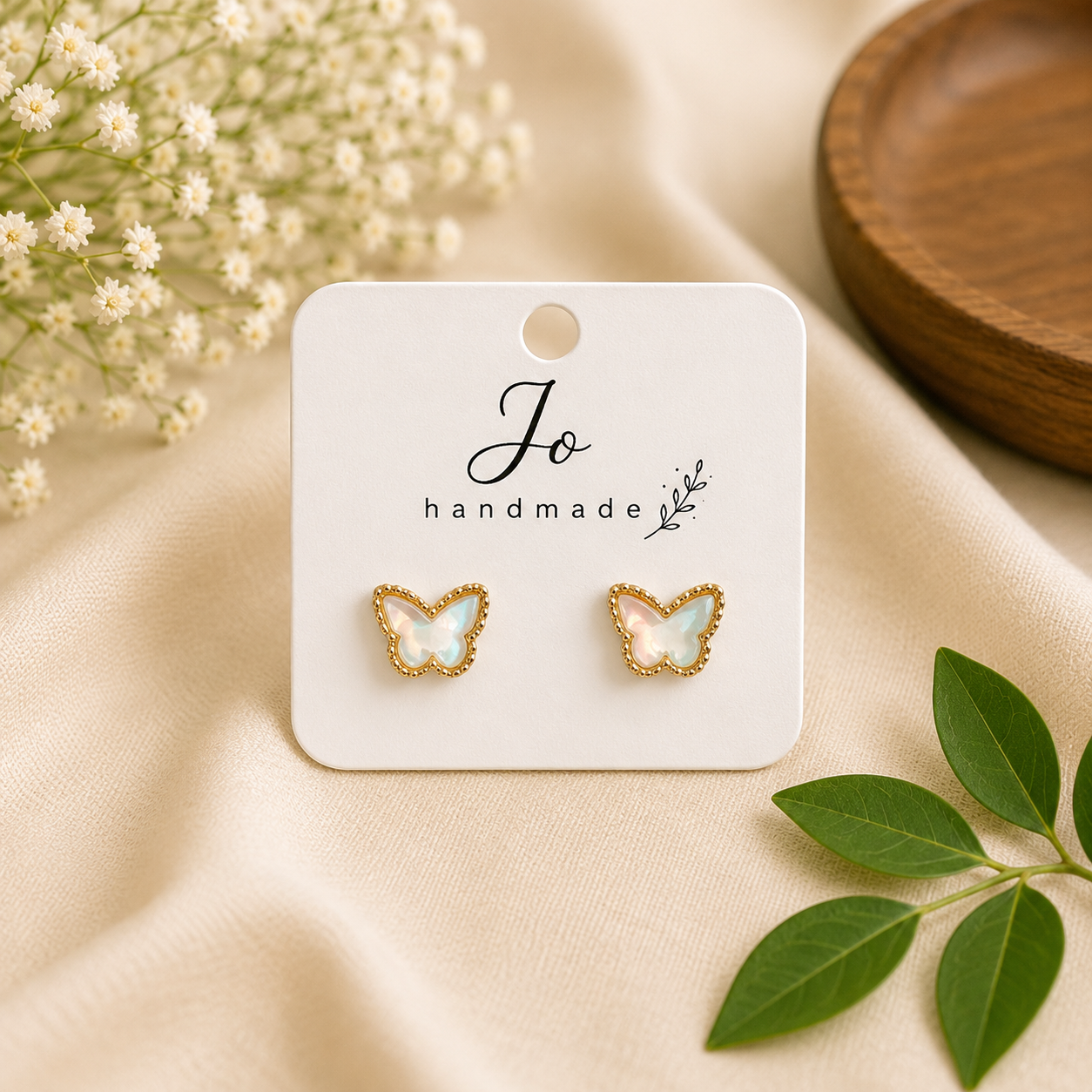 Korean Stud Earrings (JHSTE03)
