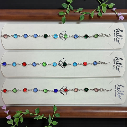 Premium Stone Adjustable Fancy Bracelet (Pack of 3 Pcs) - Type 1