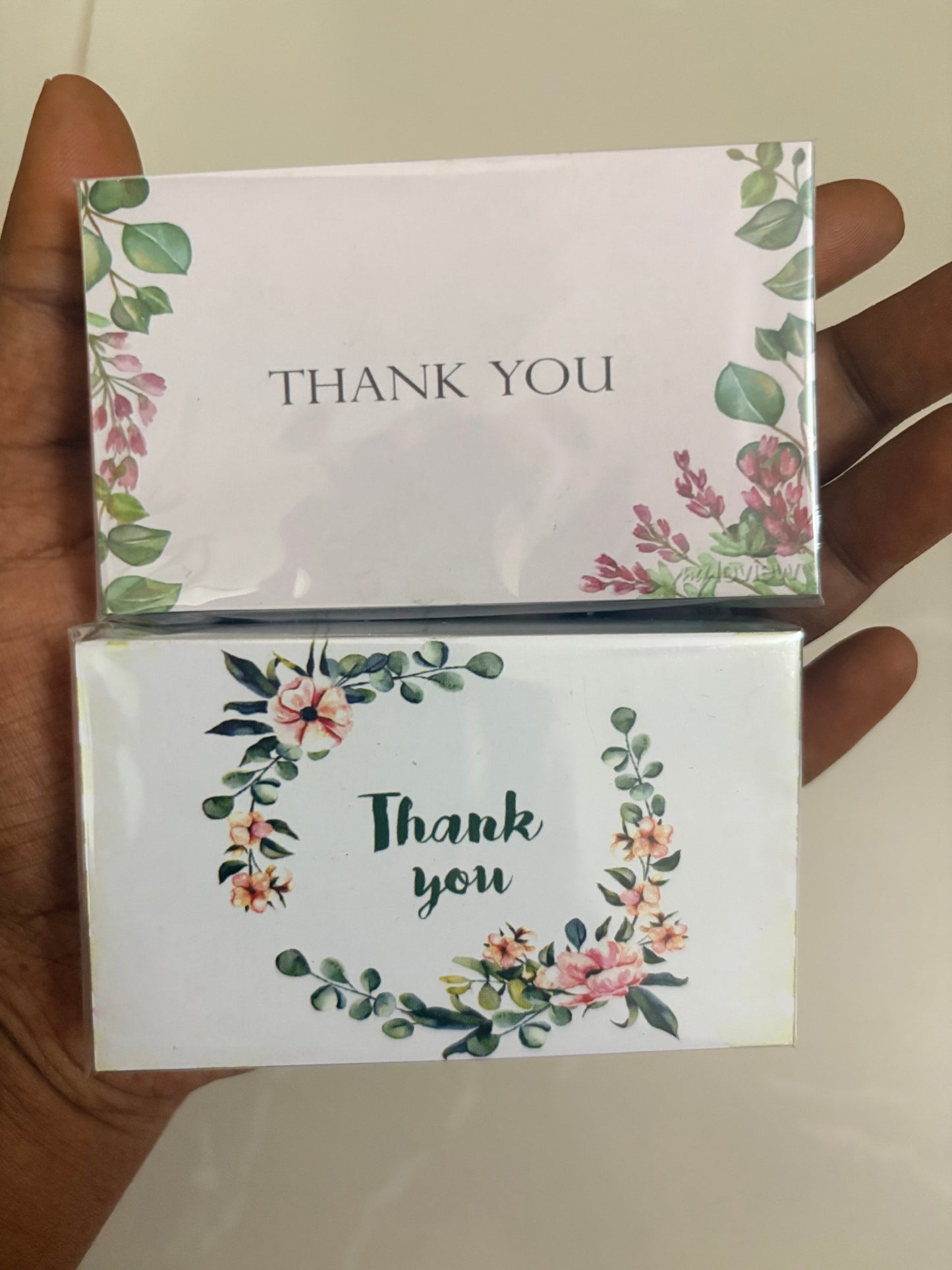 Thank You card - Pack of 100pcs