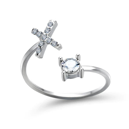 Sterling Silver Alphabet Ring for Gifting