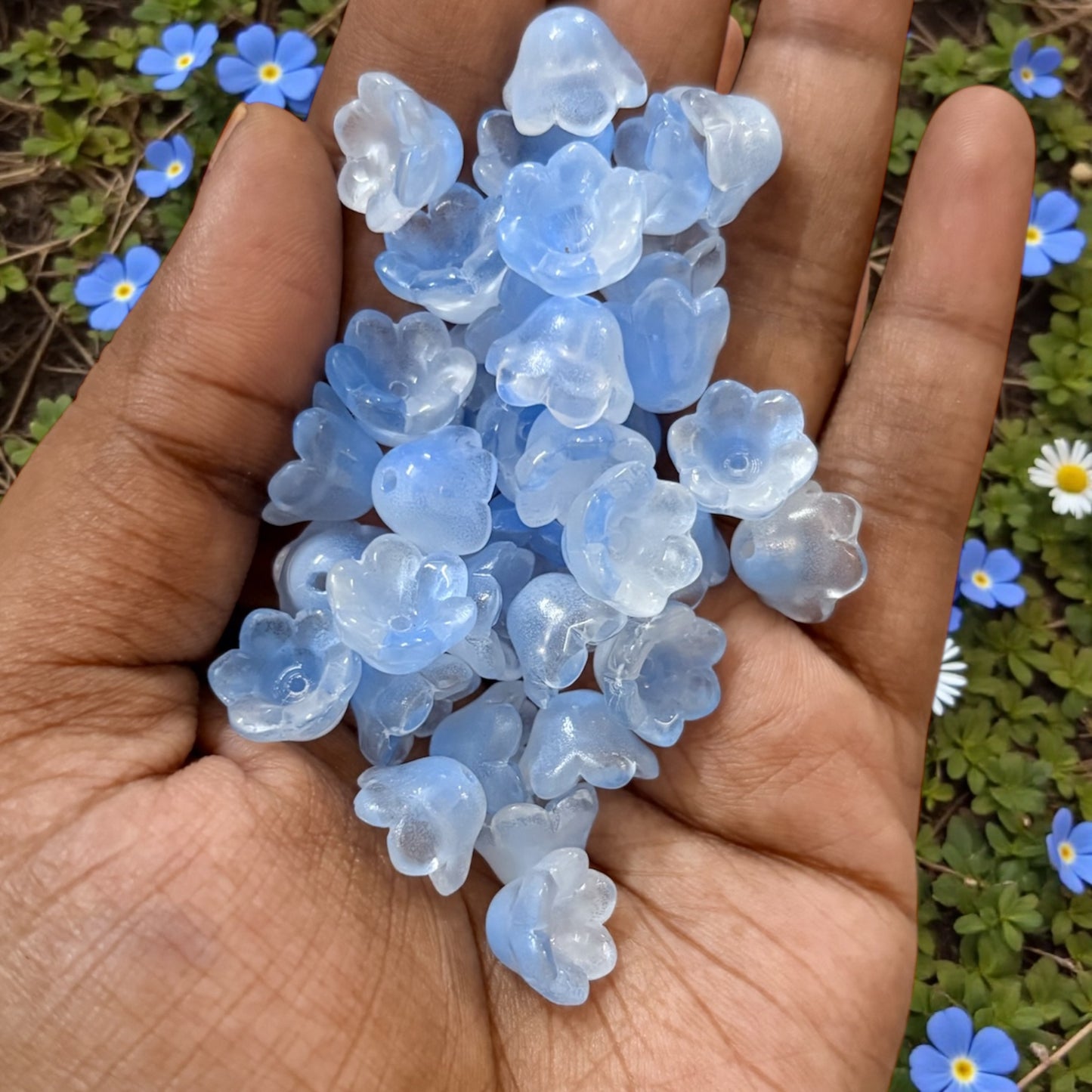 Premium Tulip Buds with Green Leaf (1 Pair)