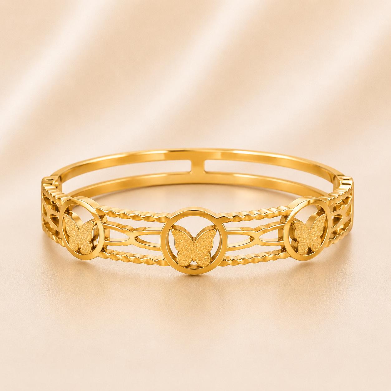 Luxury Anti Tarnish Bangle Bracelet - ATB39