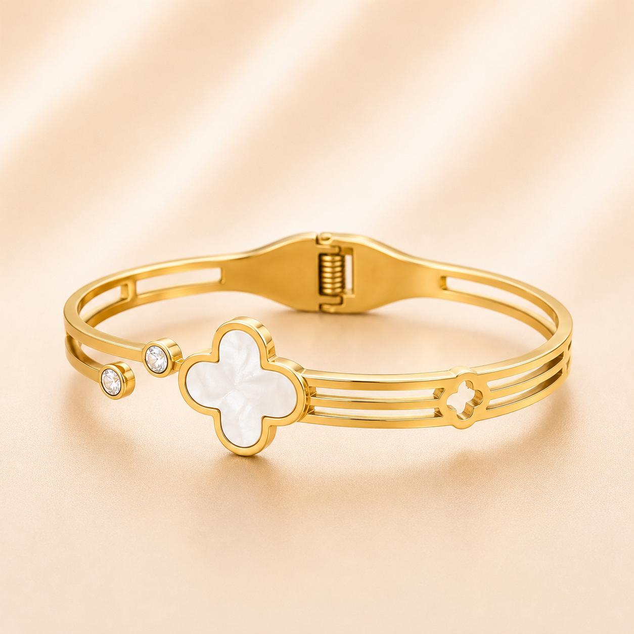 Luxury Anti Tarnish Bangle Bracelet - ATB42