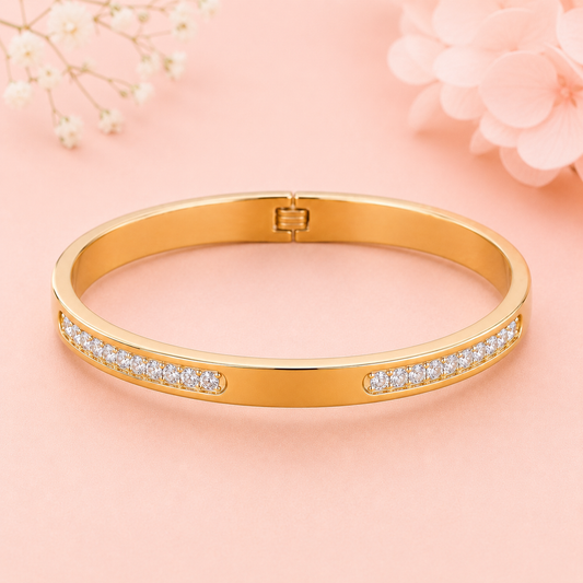 Luxury Anti Tarnish Bangle Bracelet - ATB62