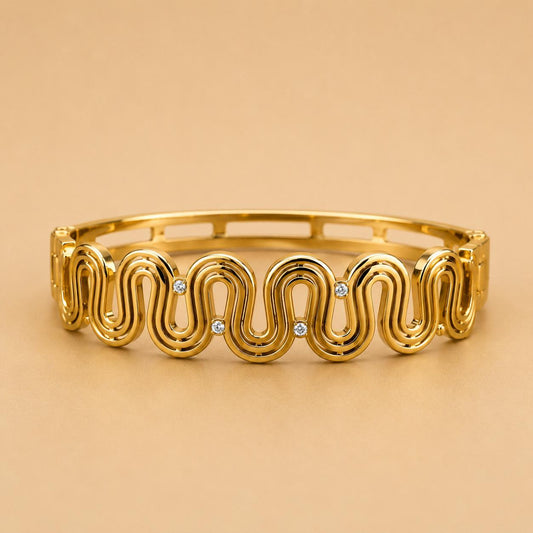 Luxury Anti Tarnish Bangle Bracelet - ATB71