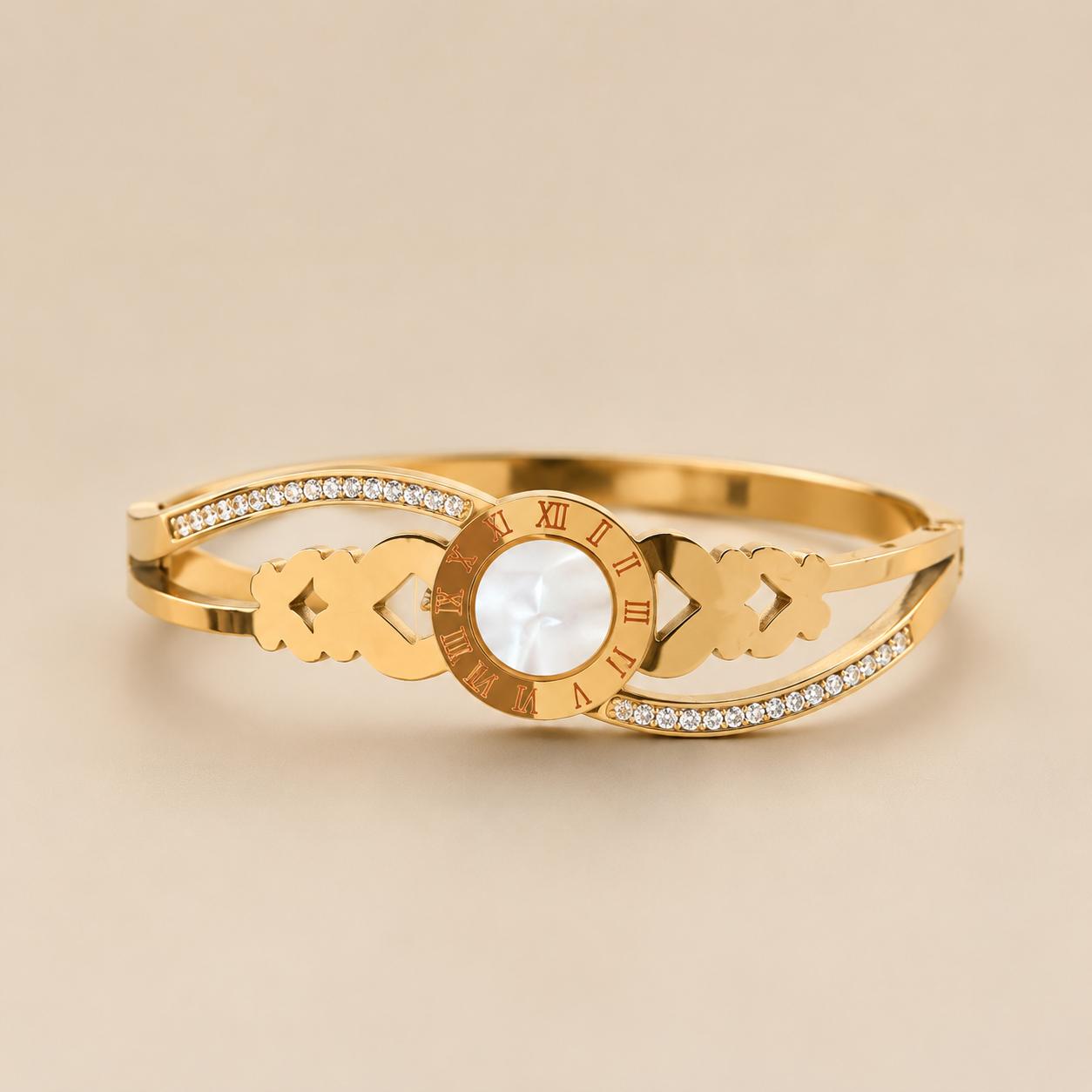 Luxury Anti Tarnish Bangle Bracelet - ATB73