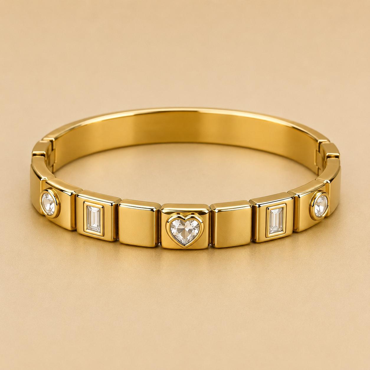 Luxury Anti Tarnish Bangle Bracelet - ATB74
