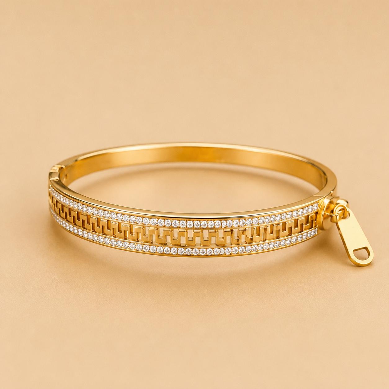 Luxury Anti Tarnish Bangle Bracelet - ATB77