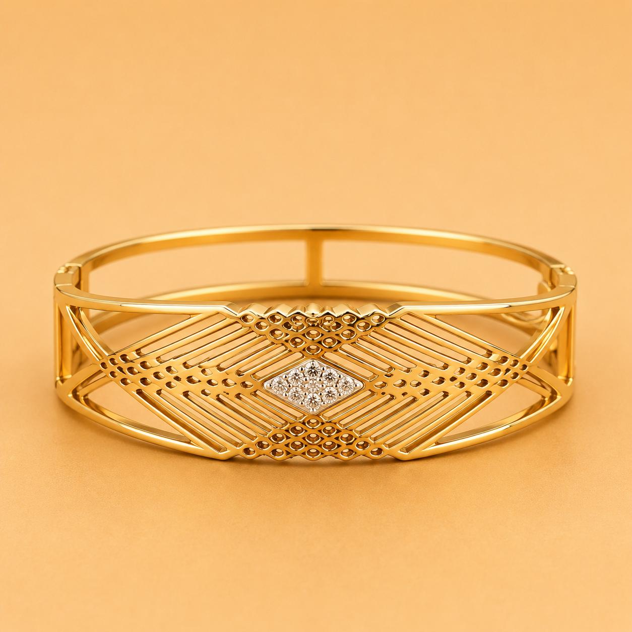 Luxury Anti Tarnish Bangle Bracelet - ATB82