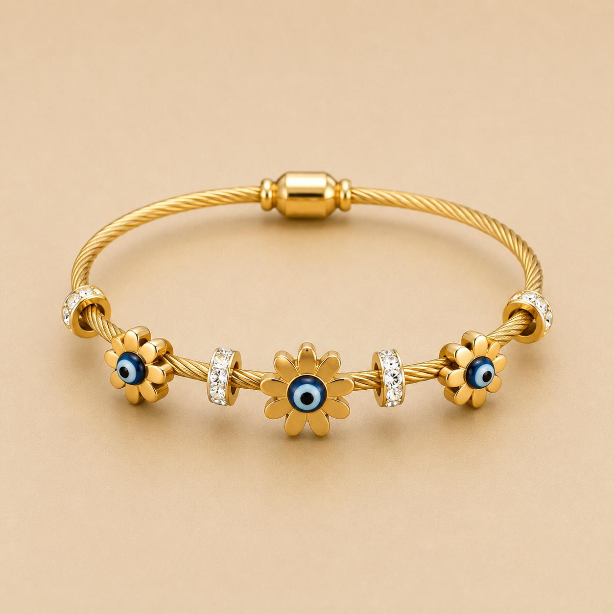 Luxury Anti Tarnish Bangle Bracelet - ATB85