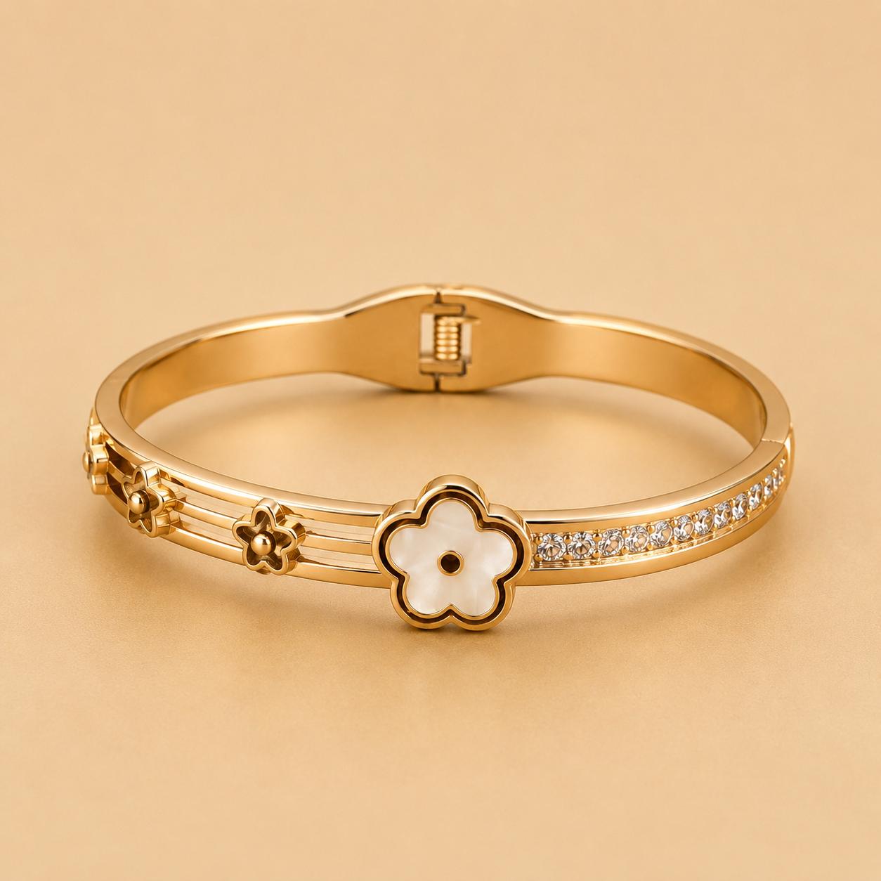 Luxury Anti Tarnish Bangle Bracelet - ATB89