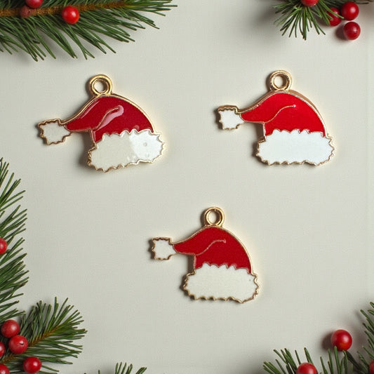 Christmas Enamel Charm (1 Pc) - Design #1