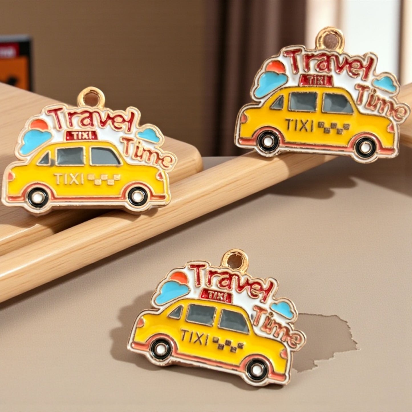 Travel Time Taxi Charm 1PC