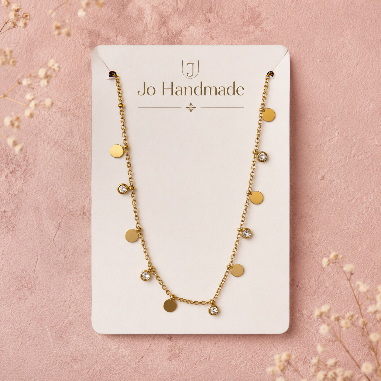 Anti Tarnish Multi-charm Necklace - ATN21