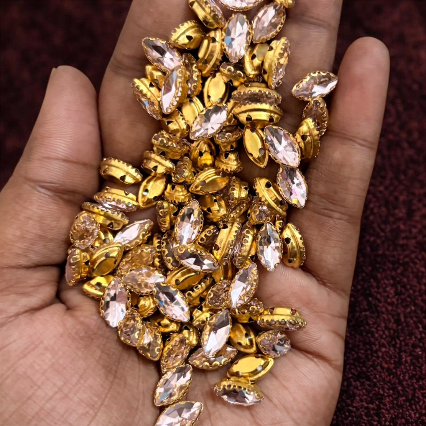 Clipstone Oval Shape – 10mm (Pack of 10pcs)