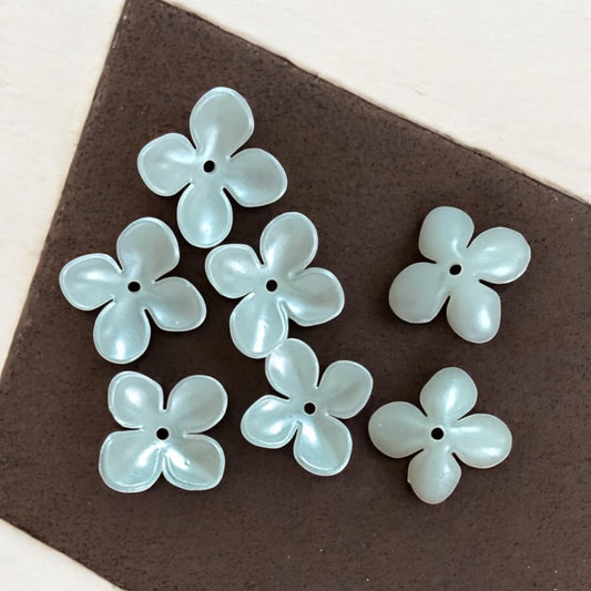 Acrylic Daisy Flower (10 gms) Pearl Jewelry Making, Bracelet, Necklace, Earrings, DIY Accessories