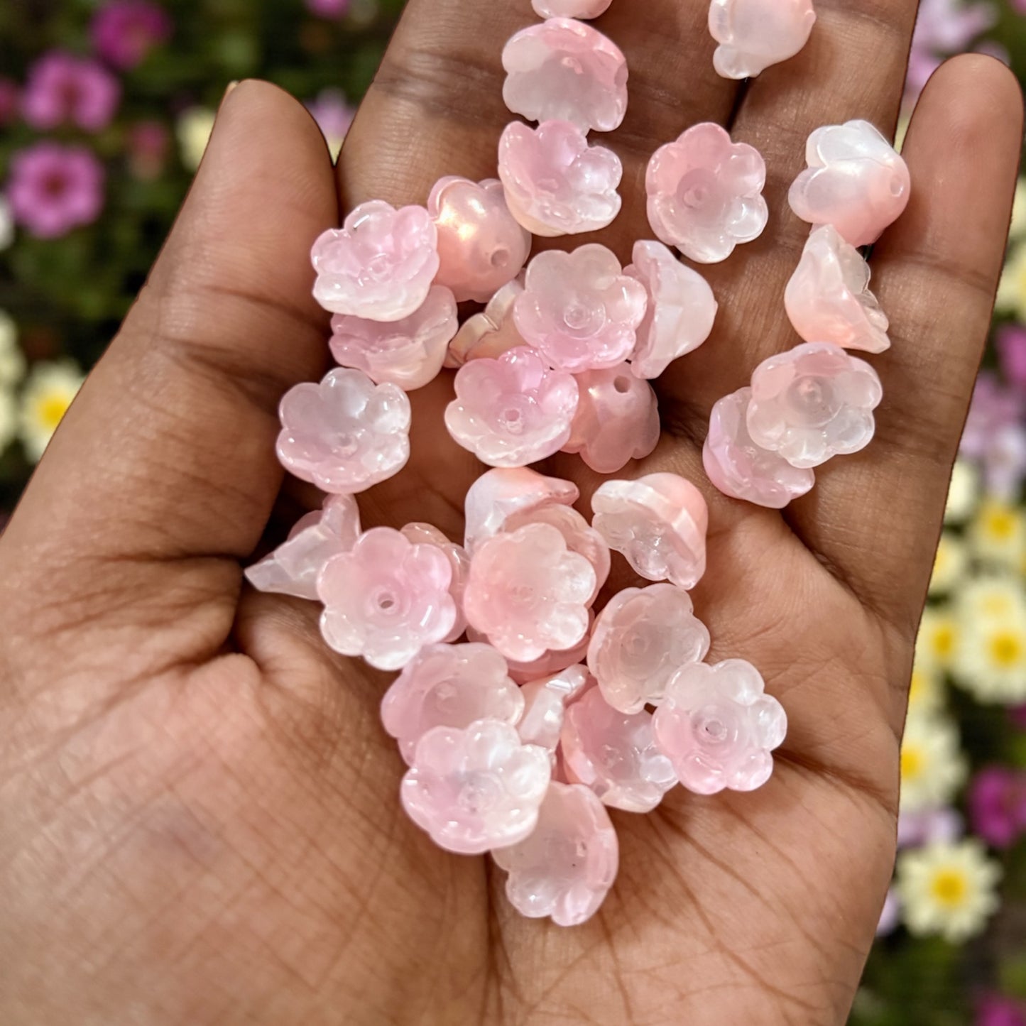 Premium Tulip Buds with Green Leaf (1 Pair)