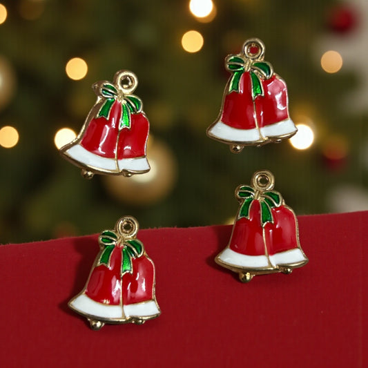 Christmas Enamel Charm (1 Pc) - Design #19