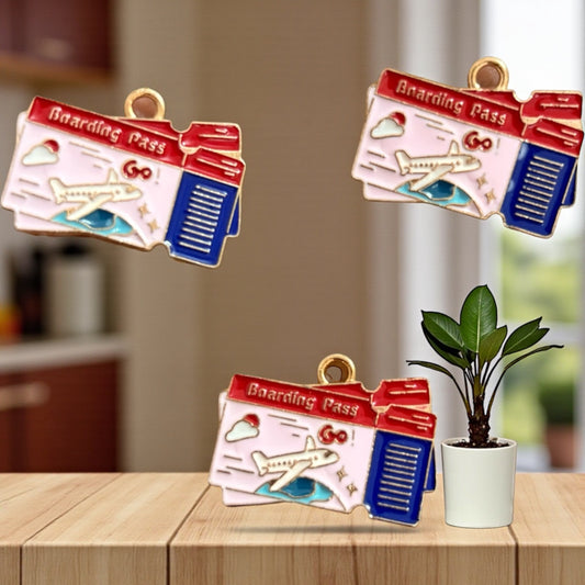 Boarding Pass Charm 1PC