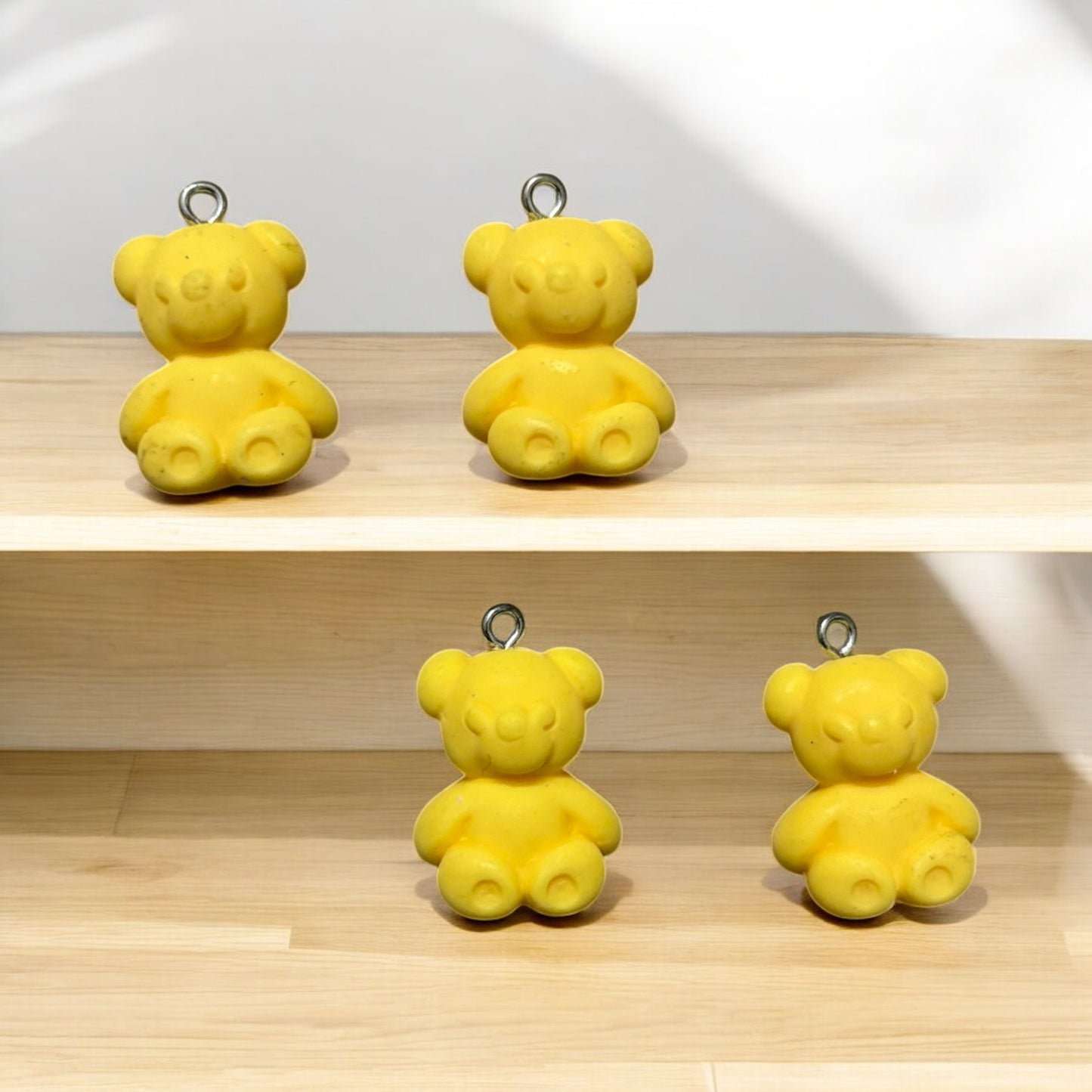 Teddy Doll Silicon Charm 1 PC