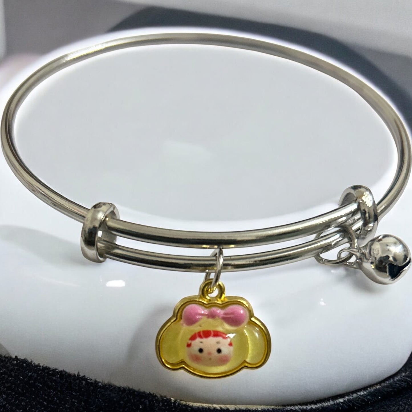 Korean Fancy Bracelet with Doll Charm