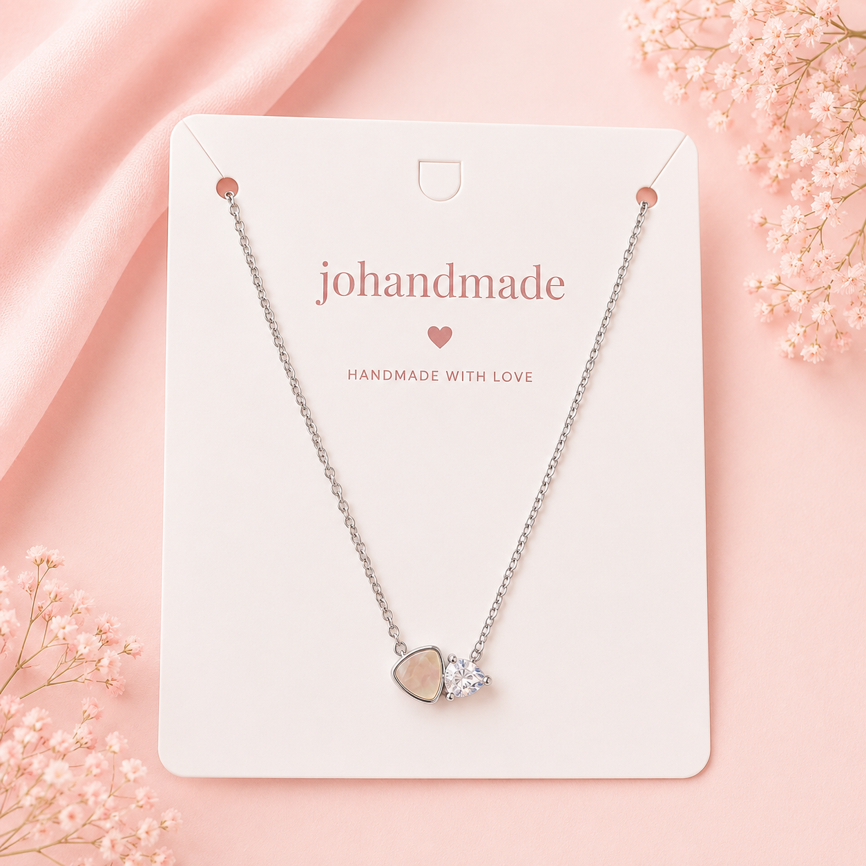 18K Silver Plated Anti Tarnish Necklace - ATN48