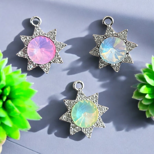 Luxury Mandala Stone Charms (Mixed 1pc)