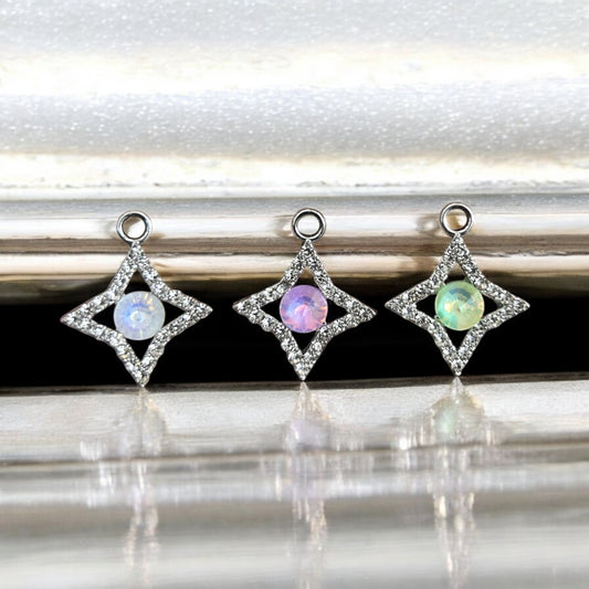 Luxury Diamond Stone Charms (Mixed 1pc)