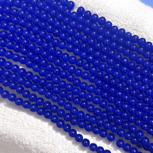 Jelly Beads 8mm - Dark Blue