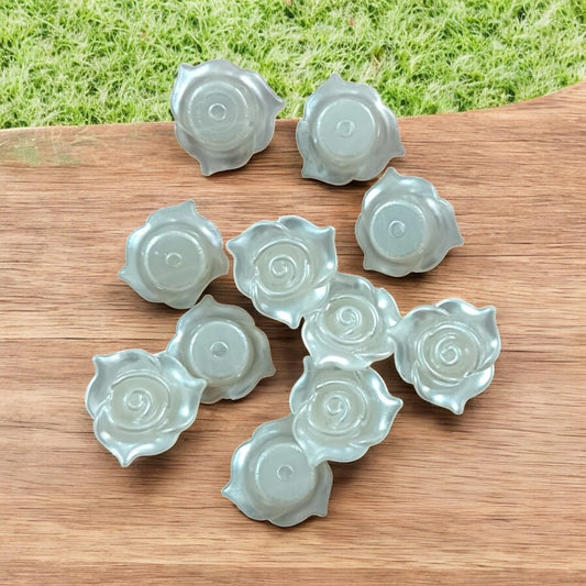 Acrylic Rose Flower (10 gms) Pearl Jewelry Making, Bracelet, Necklace, Earrings, DIY Accessories