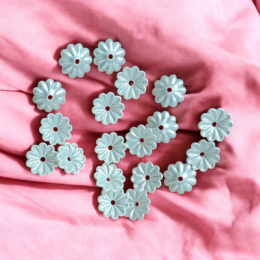 Acrylic Flower (10 gms) Pearl Jewelry Making, Bracelet, Necklace, Earrings, DIY Accessories
