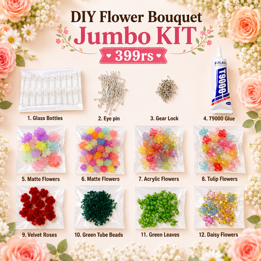 DIY Flower Bouquet Jumbo Kit
