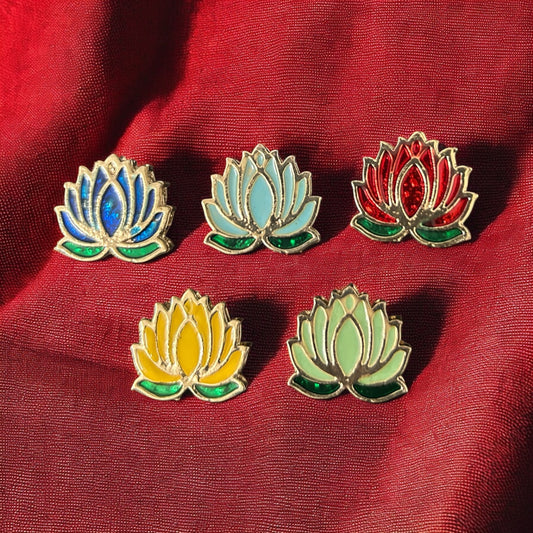 Multicolor Lotus Pendant (Type 2)