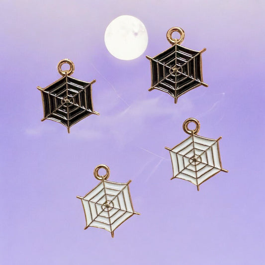 Spider Web Charm 1PC
