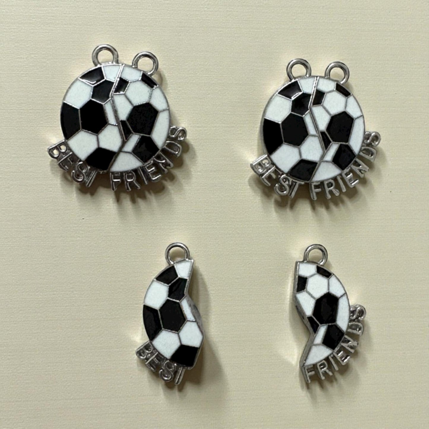 Football Best Friends Magnetic Charm