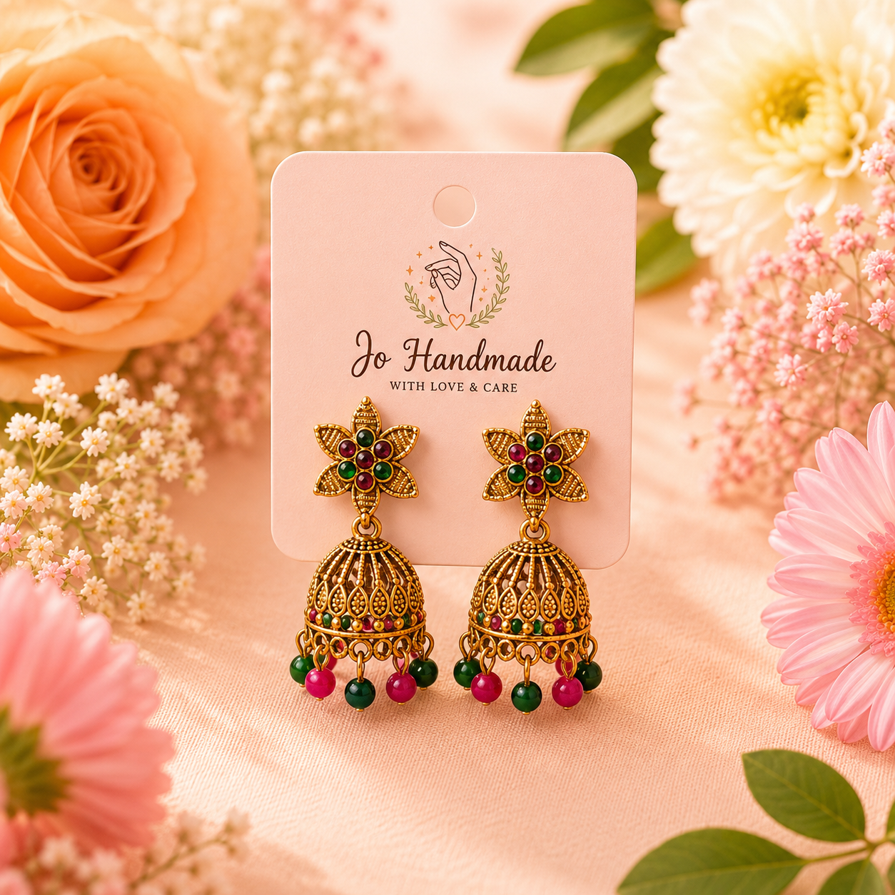 Jhumka Earrings (JHJHE40)