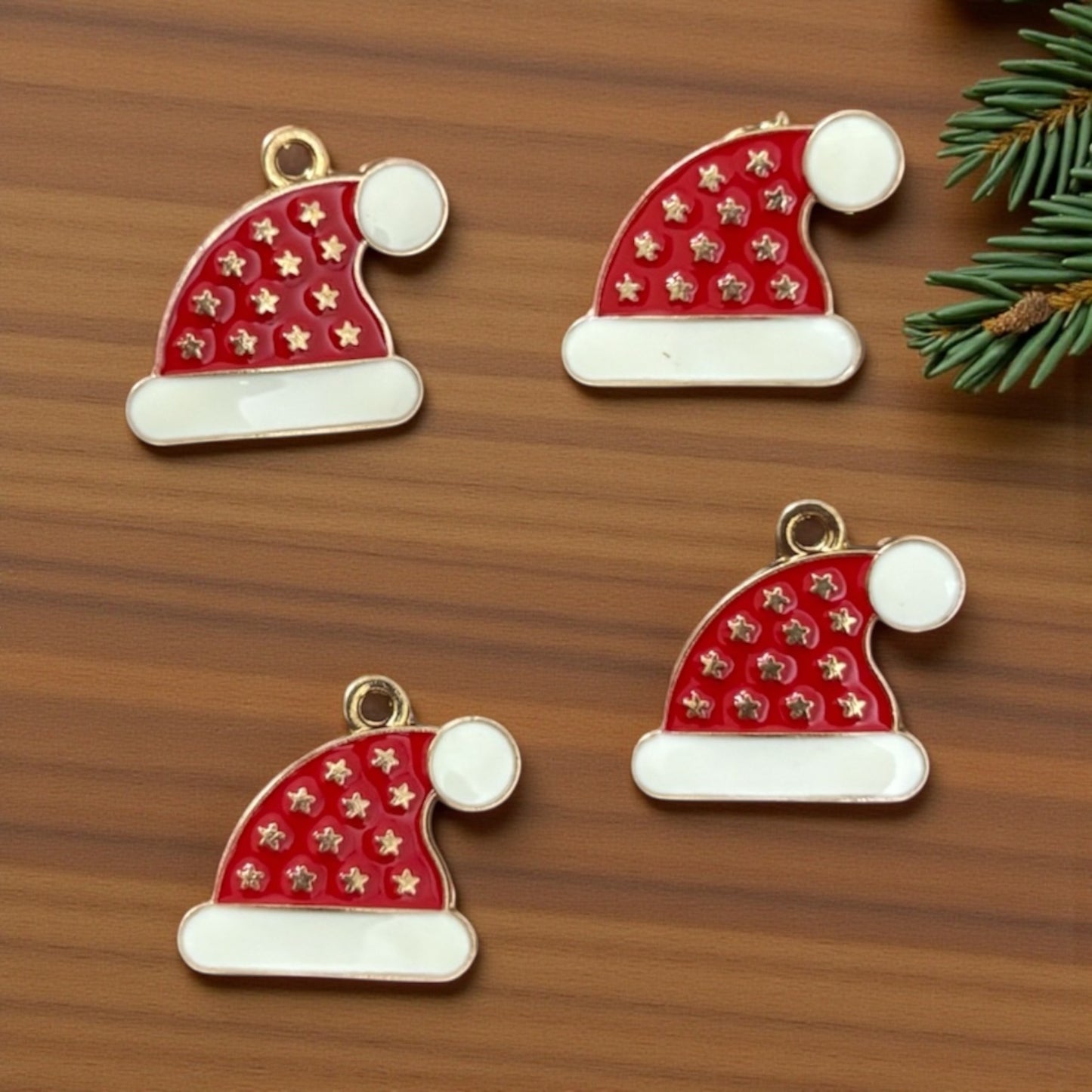 Christmas Enamel Charm (1 Pc) - Design #13