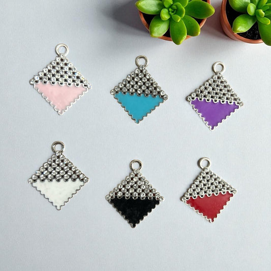 Luxury Diamond Stone Charm
