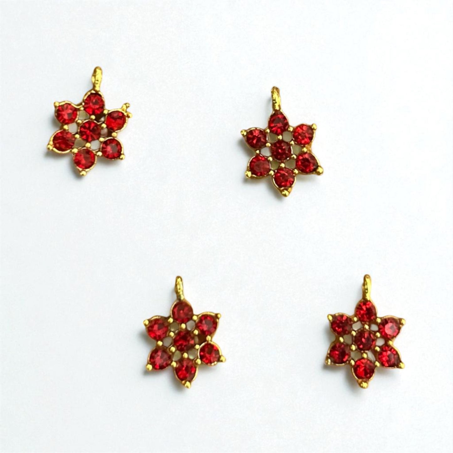 Luxury Multicolor AD Flower Stone Invisible Pendant 1PC