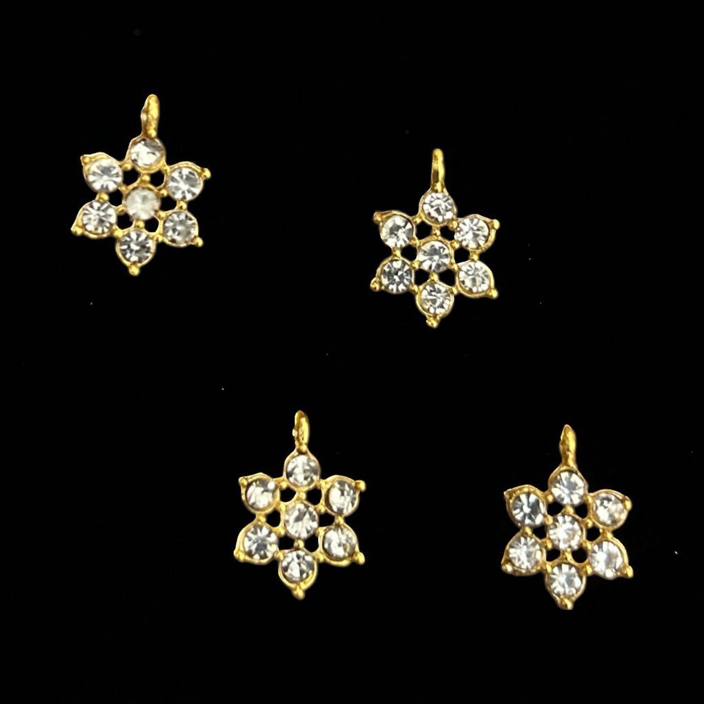Luxury Multicolor AD Flower Stone Invisible Pendant 1PC