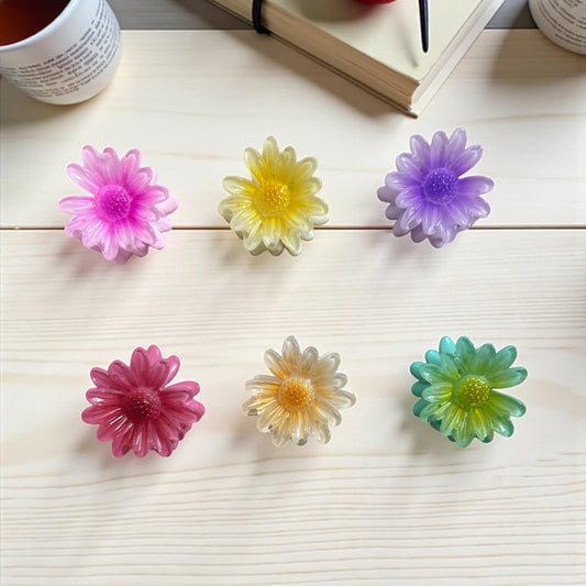 Sun Flower Hair Claw Clips for Women (1 Pc)